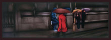 222408_FD2 'Down On The Street' by artist Xavier Visa - Wall Art Print on Textured Fine Art Canvas or Paper - Digital Giclee reproduction of art painting. Red Sky Art is India's Online Art Gallery for Home Decor - 111_VXP101