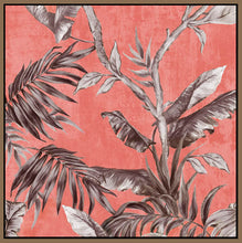 5511000_FN1_- titled 'Book of Palms II' by artist  Eva Watts - Wall Art Print on Textured Fine Art Canvas or Paper - Digital Giclee reproduction of art painting. Red Sky Art is India's Online Art Gallery for Home Decor - 551_EW329-A