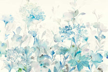 5531512_C1 'Translucent Garden Blue Crop' by artist Danhui Nai - Wall Art Print on Textured Fine Art Canvas or Paper - Digital Giclee reproduction of art painting. Red Sky Art is India's Online Art Gallery for Home Decor - 553_37425