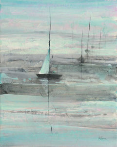 5531489_C1 'Ice Sailing' by artist Albena Hristova - Wall Art Print on Textured Fine Art Canvas or Paper - Digital Giclee reproduction of art painting. Red Sky Art is India's Online Art Gallery for Home Decor - 553_38923