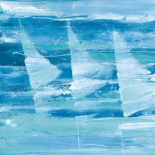 5531384_C1 'Summer Sail I Blue' by artist Albena Hristova - Wall Art Print on Textured Fine Art Canvas or Paper - Digital Giclee reproduction of art painting. Red Sky Art is India's Online Art Gallery for Home Decor - 553_47384