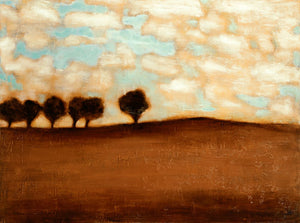 8170219_C1 'Parson Place' by artist Kim Eriksson - Wall Art Print on Textured Fine Art Canvas or Paper - Digital Giclee reproduction of art painting. Red Sky Art is India's Online Art Gallery for Home Decor - 817_71949