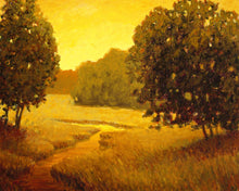 8170248_C1 'Cambridge Crossing' by artist Stephen Henning - Wall Art Print on Textured Fine Art Canvas or Paper - Digital Giclee reproduction of art painting. Red Sky Art is India's Online Art Gallery for Home Decor - 817_72674