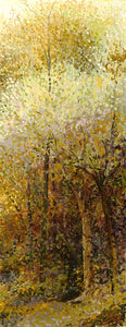 8170117_C1 'Forest Glade I' by artist Stephen Henning - Wall Art Print on Textured Fine Art Canvas or Paper - Digital Giclee reproduction of art painting. Red Sky Art is India's Online Art Gallery for Home Decor - 817_76107
