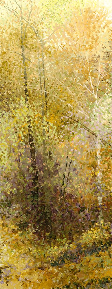 8170118_C1 'Forest Glade II' by artist Stephen Henning - Wall Art Print on Textured Fine Art Canvas or Paper - Digital Giclee reproduction of art painting. Red Sky Art is India's Online Art Gallery for Home Decor - 817_76108