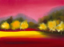 8170224_C1 'Rapsberry Contemplation' by artist Bonita W. Goldberg - Wall Art Print on Textured Fine Art Canvas or Paper - Digital Giclee reproduction of art painting. Red Sky Art is India's Online Art Gallery for Home Decor - 817_76305