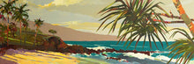 8170204_C1 'Island Morning' by artist Darrell Hill - Wall Art Print on Textured Fine Art Canvas or Paper - Digital Giclee reproduction of art painting. Red Sky Art is India's Online Art Gallery for Home Decor - 817_81657