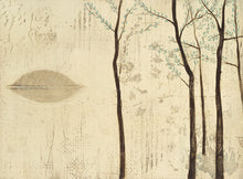 8170232_C1 'Lyrical Branches IV' by artist Mary Calkins - Wall Art Print on Textured Fine Art Canvas or Paper - Digital Giclee reproduction of art painting. Red Sky Art is India's Online Art Gallery for Home Decor - 817_86307