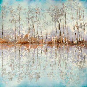 8170094_C1 'Paradox' by artist Danna Harvey - Wall Art Print on Textured Fine Art Canvas or Paper - Digital Giclee reproduction of art painting. Red Sky Art is India's Online Art Gallery for Home Decor - 817_98688