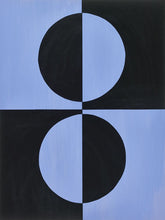 8170178_C1 'Azul Moderne 3' by artist Ben Gordon - Wall Art Print on Textured Fine Art Canvas or Paper - Digital Giclee reproduction of art painting. Red Sky Art is India's Online Art Gallery for Home Decor - 817_99109