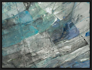 5531536_FB1 'Quarry' by artist Albena Hristova - Wall Art Print on Textured Fine Art Canvas or Paper - Digital Giclee reproduction of art painting. Red Sky Art is India's Online Art Gallery for Home Decor - 553_47328