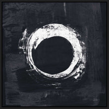 5531413_FB1 'Zen Circle I Black Crop' by artist Melissa Averinos - Wall Art Print on Textured Fine Art Canvas or Paper - Digital Giclee reproduction of art painting. Red Sky Art is India's Online Art Gallery for Home Decor - 553_54813