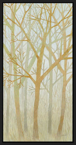 5531454_FB1 'Spring Trees I' by artist Kathrine Lovell - Wall Art Print on Textured Fine Art Canvas or Paper - Digital Giclee reproduction of art painting. Red Sky Art is India's Online Art Gallery for Home Decor - 553_55529