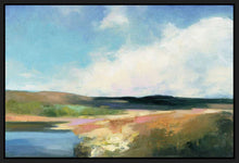 5531523_FB1 'Dawn by the Water' by artist Julia Purinton - Wall Art Print on Textured Fine Art Canvas or Paper - Digital Giclee reproduction of art painting. Red Sky Art is India's Online Art Gallery for Home Decor - 553_57175