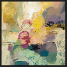 5531430_FB1 'Mid Mod Mood' by artist Silvia Vassileva - Wall Art Print on Textured Fine Art Canvas or Paper - Digital Giclee reproduction of art painting. Red Sky Art is India's Online Art Gallery for Home Decor - 553_62958