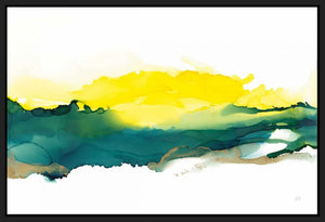 5531529_FB1 'Sunrise' by artist Chris Paschke - Wall Art Print on Textured Fine Art Canvas or Paper - Digital Giclee reproduction of art painting. Red Sky Art is India's Online Art Gallery for Home Decor - 553_65430
