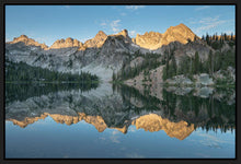 5531303_FB1 'Alice Lake Sawtooh Mountains Idaho' by artist Alan Majchrowicz - Wall Art Print on Textured Fine Art Canvas or Paper - Digital Giclee reproduction of art painting. Red Sky Art is India's Online Art Gallery for Home Decor - 553_81520