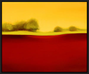 8170252_FB1 'Gentle Wind' by artist Bonita W. Goldberg - Wall Art Print on Textured Fine Art Canvas or Paper - Digital Giclee reproduction of art painting. Red Sky Art is India's Online Art Gallery for Home Decor - 817_75241