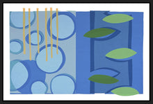 8170214_FB1 'Green Fish' by artist Lee Crew - Wall Art Print on Textured Fine Art Canvas or Paper - Digital Giclee reproduction of art painting. Red Sky Art is India's Online Art Gallery for Home Decor - 817_78920