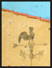 8170166_FB1 'Weather Vane' by artist David Dauncey - Wall Art Print on Textured Fine Art Canvas or Paper - Digital Giclee reproduction of art painting. Red Sky Art is India's Online Art Gallery for Home Decor - 817_88983