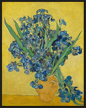 29553_FB1_- titled 'Irises' by artist Vincent van Gogh - Wall Art Print on Textured Fine Art Canvas or Paper - Digital Giclee reproduction of art painting. Red Sky Art is India's Online Art Gallery for Home Decor - 888 _VVG101