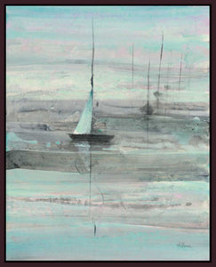 5531489_FD1 'Ice Sailing' by artist Albena Hristova - Wall Art Print on Textured Fine Art Canvas or Paper - Digital Giclee reproduction of art painting. Red Sky Art is India's Online Art Gallery for Home Decor - 553_38923