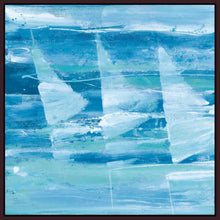 5531384_FD1 'Summer Sail I Blue' by artist Albena Hristova - Wall Art Print on Textured Fine Art Canvas or Paper - Digital Giclee reproduction of art painting. Red Sky Art is India's Online Art Gallery for Home Decor - 553_47384