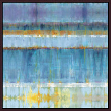 5531395_FD1 'Abstract Stripes Blue' by artist Danhui Nai - Wall Art Print on Textured Fine Art Canvas or Paper - Digital Giclee reproduction of art painting. Red Sky Art is India's Online Art Gallery for Home Decor - 553_49977