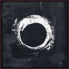 5531413_FD1 'Zen Circle I Black Crop' by artist Melissa Averinos - Wall Art Print on Textured Fine Art Canvas or Paper - Digital Giclee reproduction of art painting. Red Sky Art is India's Online Art Gallery for Home Decor - 553_54813