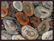 5531539_FD1 'Autumn Rocks' by artist Albena Hristova - Wall Art Print on Textured Fine Art Canvas or Paper - Digital Giclee reproduction of art painting. Red Sky Art is India's Online Art Gallery for Home Decor - 553_56280