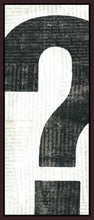 5531477_FD1 'Punctuated Black II' by artist Michael Mullan - Wall Art Print on Textured Fine Art Canvas or Paper - Digital Giclee reproduction of art painting. Red Sky Art is India's Online Art Gallery for Home Decor - 553_8696