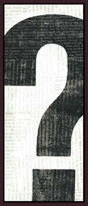 5531477_FD1 'Punctuated Black II' by artist Michael Mullan - Wall Art Print on Textured Fine Art Canvas or Paper - Digital Giclee reproduction of art painting. Red Sky Art is India's Online Art Gallery for Home Decor - 553_8696