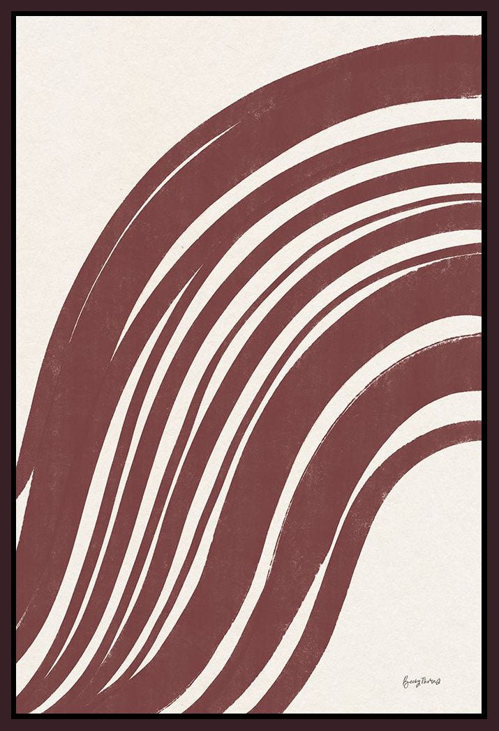 5531176_FD1 'Organic Abstract IV' by artist Becky Thorns - Wall Art Print on Textured Fine Art Canvas or Paper - Digital Giclee reproduction of art painting. Red Sky Art is India's Online Art Gallery for Home Decor - 553_88303
