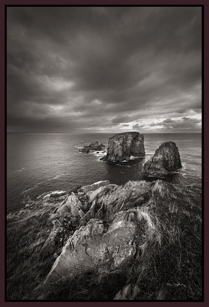 5531177_FD1 'Bonavista Peninsula' by artist Alan Majchrowicz - Wall Art Print on Textured Fine Art Canvas or Paper - Digital Giclee reproduction of art painting. Red Sky Art is India's Online Art Gallery for Home Decor - 553_88895