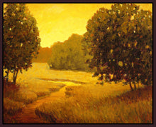 8170248_FD1 'Cambridge Crossing' by artist Stephen Henning - Wall Art Print on Textured Fine Art Canvas or Paper - Digital Giclee reproduction of art painting. Red Sky Art is India's Online Art Gallery for Home Decor - 817_72674