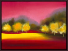 8170224_FD1 'Rapsberry Contemplation' by artist Bonita W. Goldberg - Wall Art Print on Textured Fine Art Canvas or Paper - Digital Giclee reproduction of art painting. Red Sky Art is India's Online Art Gallery for Home Decor - 817_76305