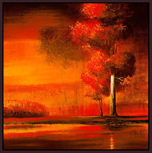8170040_FD1 'Dreamscape V' by artist Gregory Garrett - Wall Art Print on Textured Fine Art Canvas or Paper - Digital Giclee reproduction of art painting. Red Sky Art is India's Online Art Gallery for Home Decor - 817_77000