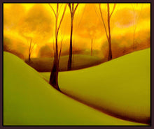 8170254_FD1 'Oxford in Fall' by artist Bonita W. Goldberg - Wall Art Print on Textured Fine Art Canvas or Paper - Digital Giclee reproduction of art painting. Red Sky Art is India's Online Art Gallery for Home Decor - 817_79412