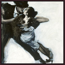 8170060_FD1 'The Embrace' by artist Marysia Burr - Wall Art Print on Textured Fine Art Canvas or Paper - Digital Giclee reproduction of art painting. Red Sky Art is India's Online Art Gallery for Home Decor - 817_81054