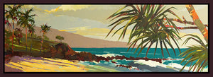 8170204_FD1 'Island Morning' by artist Darrell Hill - Wall Art Print on Textured Fine Art Canvas or Paper - Digital Giclee reproduction of art painting. Red Sky Art is India's Online Art Gallery for Home Decor - 817_81657