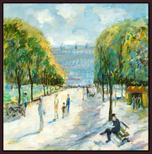 8170078_FD1 'Parisian Afternoon IV' by artist Marysia Burr - Wall Art Print on Textured Fine Art Canvas or Paper - Digital Giclee reproduction of art painting. Red Sky Art is India's Online Art Gallery for Home Decor - 817_86292