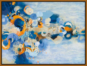 5531538_FN1 'Nantucket Summer' by artist Kathy Ferguson - Wall Art Print on Textured Fine Art Canvas or Paper - Digital Giclee reproduction of art painting. Red Sky Art is India's Online Art Gallery for Home Decor - 553_55557