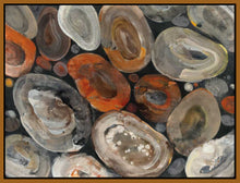 5531539_FN1 'Autumn Rocks' by artist Albena Hristova - Wall Art Print on Textured Fine Art Canvas or Paper - Digital Giclee reproduction of art painting. Red Sky Art is India's Online Art Gallery for Home Decor - 553_56280