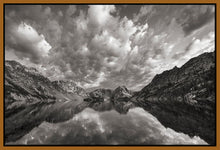 5531291_FN1 'Sawtooth Lake Reflection I' by artist Alan Majchrowicz - Wall Art Print on Textured Fine Art Canvas or Paper - Digital Giclee reproduction of art painting. Red Sky Art is India's Online Art Gallery for Home Decor - 553_64553