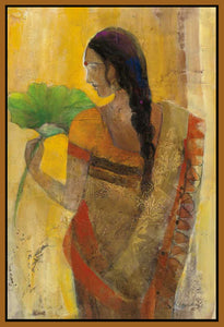 5531475_FN1 'Women of the World II' by artist Albena Hristova - Wall Art Print on Textured Fine Art Canvas or Paper - Digital Giclee reproduction of art painting. Red Sky Art is India's Online Art Gallery for Home Decor - 553_71615