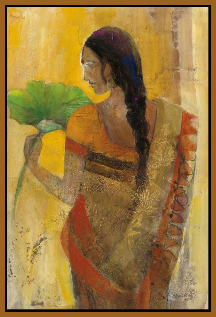 5531475_FN1 'Women of the World II' by artist Albena Hristova - Wall Art Print on Textured Fine Art Canvas or Paper - Digital Giclee reproduction of art painting. Red Sky Art is India's Online Art Gallery for Home Decor - 553_71615