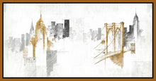 5531505_FN1 'New York Monuments' by artist Avery Tillmon - Wall Art Print on Textured Fine Art Canvas or Paper - Digital Giclee reproduction of art painting. Red Sky Art is India's Online Art Gallery for Home Decor - 553_75639