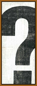 5531477_FN1 'Punctuated Black II' by artist Michael Mullan - Wall Art Print on Textured Fine Art Canvas or Paper - Digital Giclee reproduction of art painting. Red Sky Art is India's Online Art Gallery for Home Decor - 553_8696