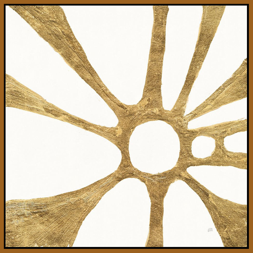 5531133_FN1 'Graphic Gold V' by artist Chris Paschke - Wall Art Print on Textured Fine Art Canvas or Paper - Digital Giclee reproduction of art painting. Red Sky Art is India's Online Art Gallery for Home Decor - 553_91430