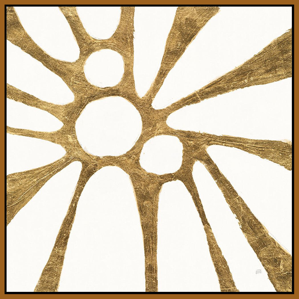 5531134_FN1 'Graphic Gold VI' by artist Chris Paschke - Wall Art Print on Textured Fine Art Canvas or Paper - Digital Giclee reproduction of art painting. Red Sky Art is India's Online Art Gallery for Home Decor - 553_91431